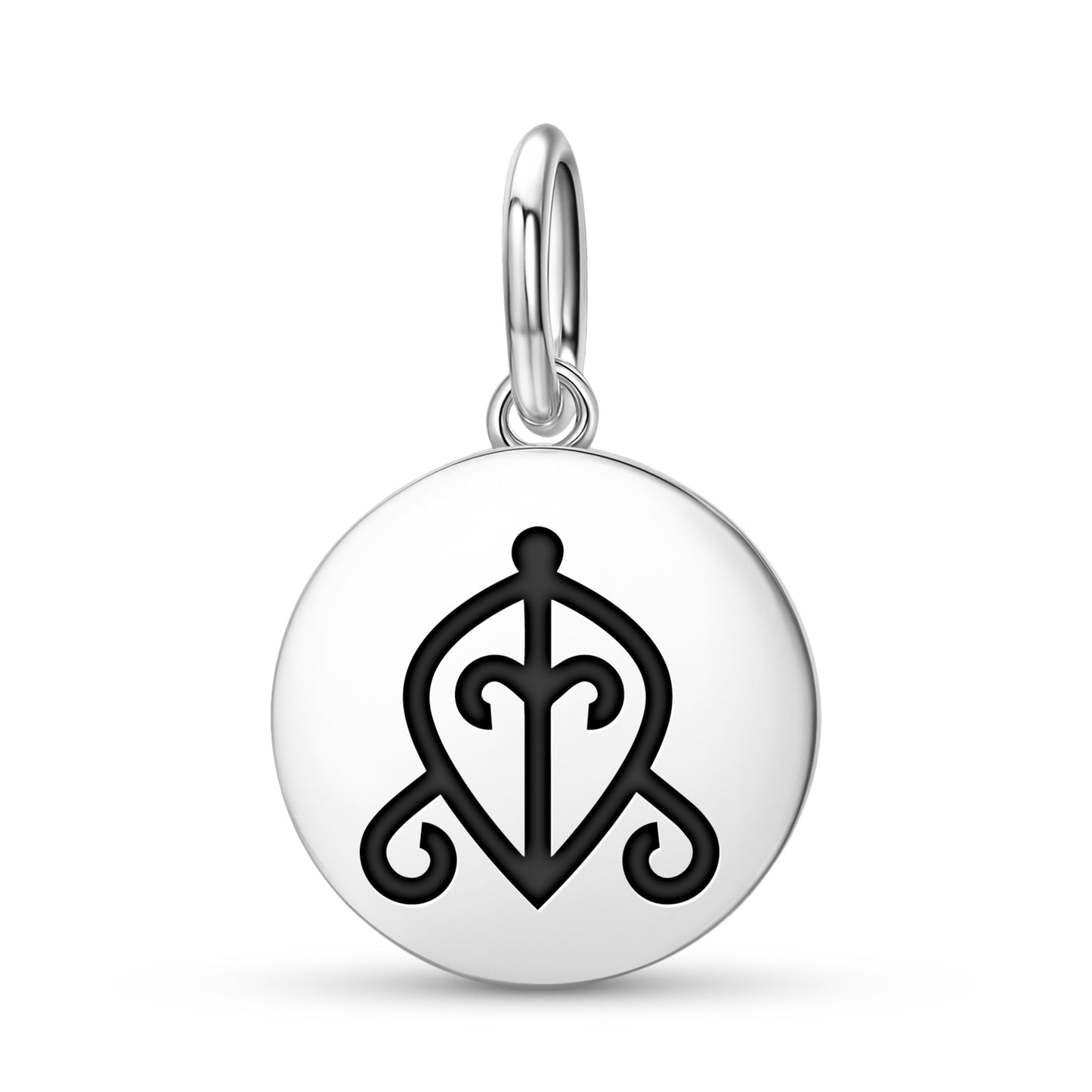 Odo Nyera Fie Kwan Adinkra Symbols Pendant Dangle Charm