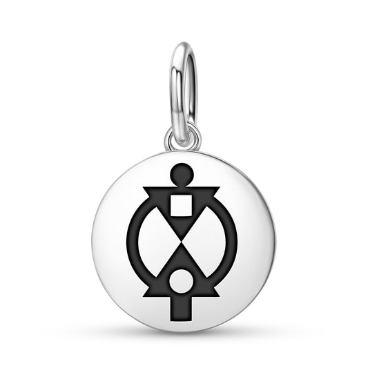 BOA ME NA ME MMOA WO Adinkra Symbols Pendant Dangle Charm