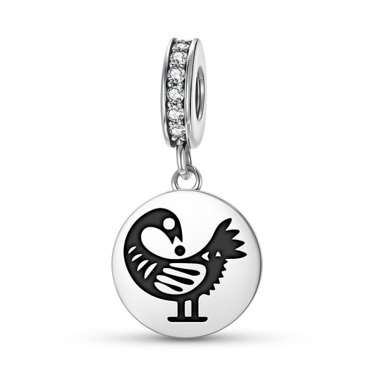 Sankofa Adinkra Symbols Pendant Dangle Charm