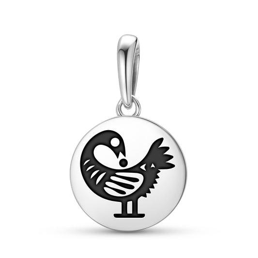 Sankofa Adinkra Symbols Pendant Dangle Charm