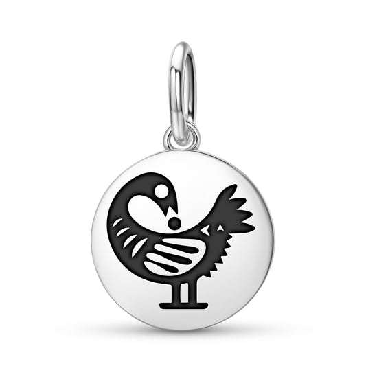 Sankofa Adinkra Symbols Pendant Dangle Charm
