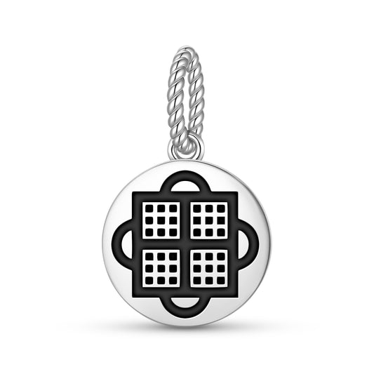Abusua Pa Adinkra Symbols Pendant Dangle Charm