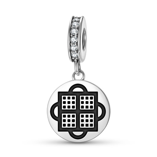 Abusua Pa Adinkra Symbols Pendant Dangle Charm