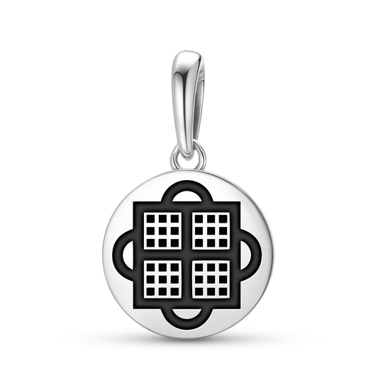 Abusua Pa Adinkra Symbols Pendant Dangle Charm
