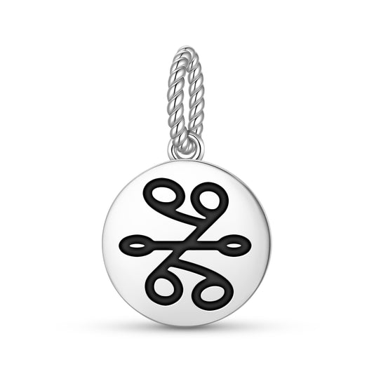 Adu Hwam Adinkra Symbols Pendant Dangle Charm
