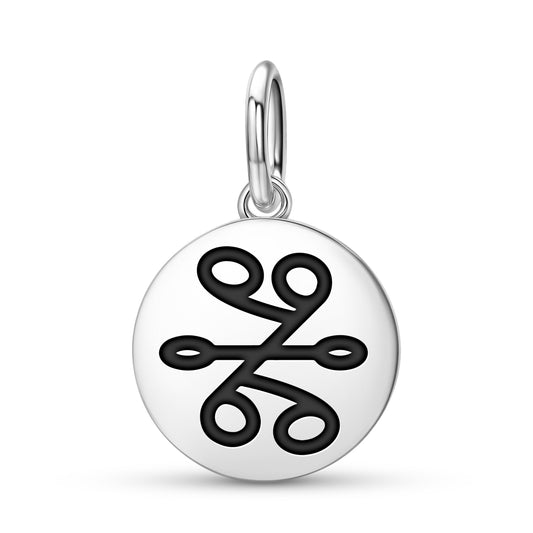 Adu Hwam Adinkra Symbols Pendant Dangle Charm