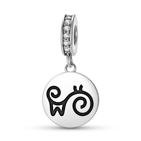 Ahoden Adinkra Symbols Pendant Dangle Charm