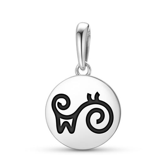 Ahoden Adinkra Symbols Pendant Dangle Charm