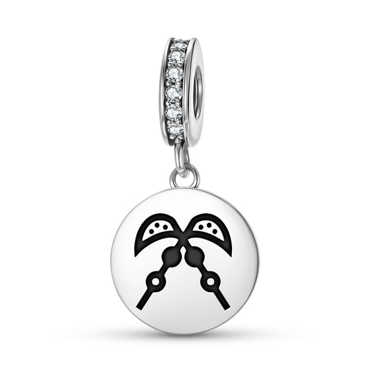 Akofena Adinkra Symbols Pendant Dangle Charm