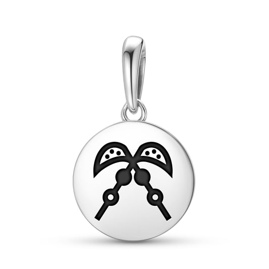 Akofena Adinkra Symbols Pendant Dangle Charm