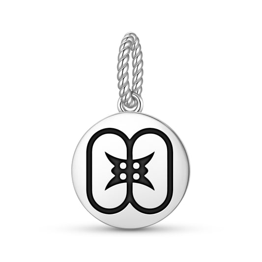 Akwaaba Adinkra Symbols Pendant Dangle Charm