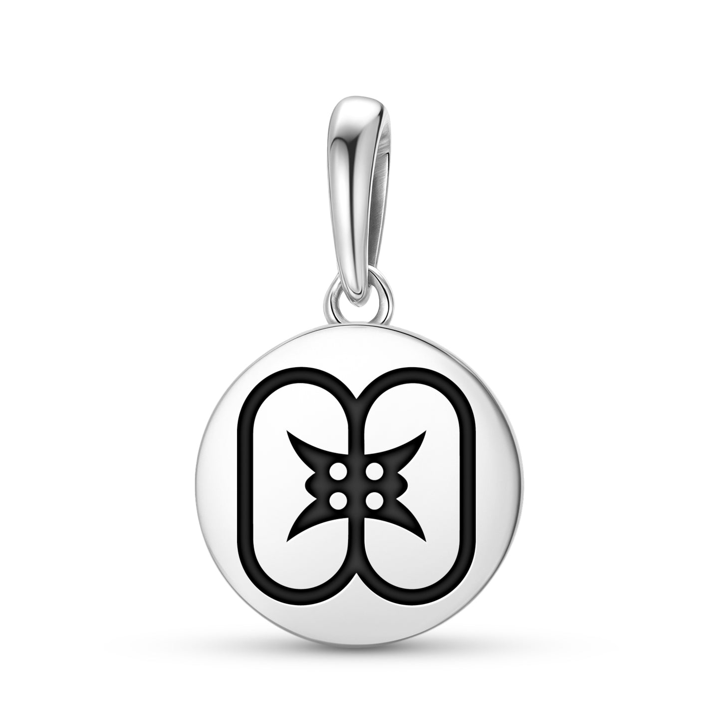 Akwaaba Adinkra Symbols Pendant Dangle Charm