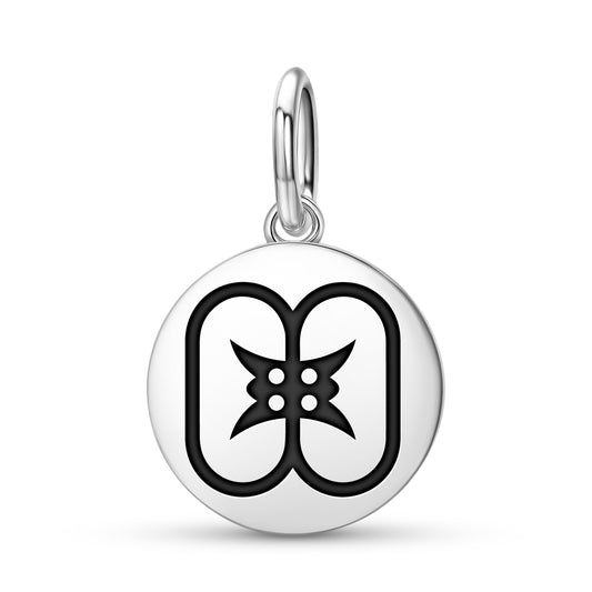Akwaaba Adinkra Symbols Pendant Dangle Charm