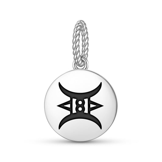 Asetena Pa Adinkra Symbols Pendant Dangle Charm