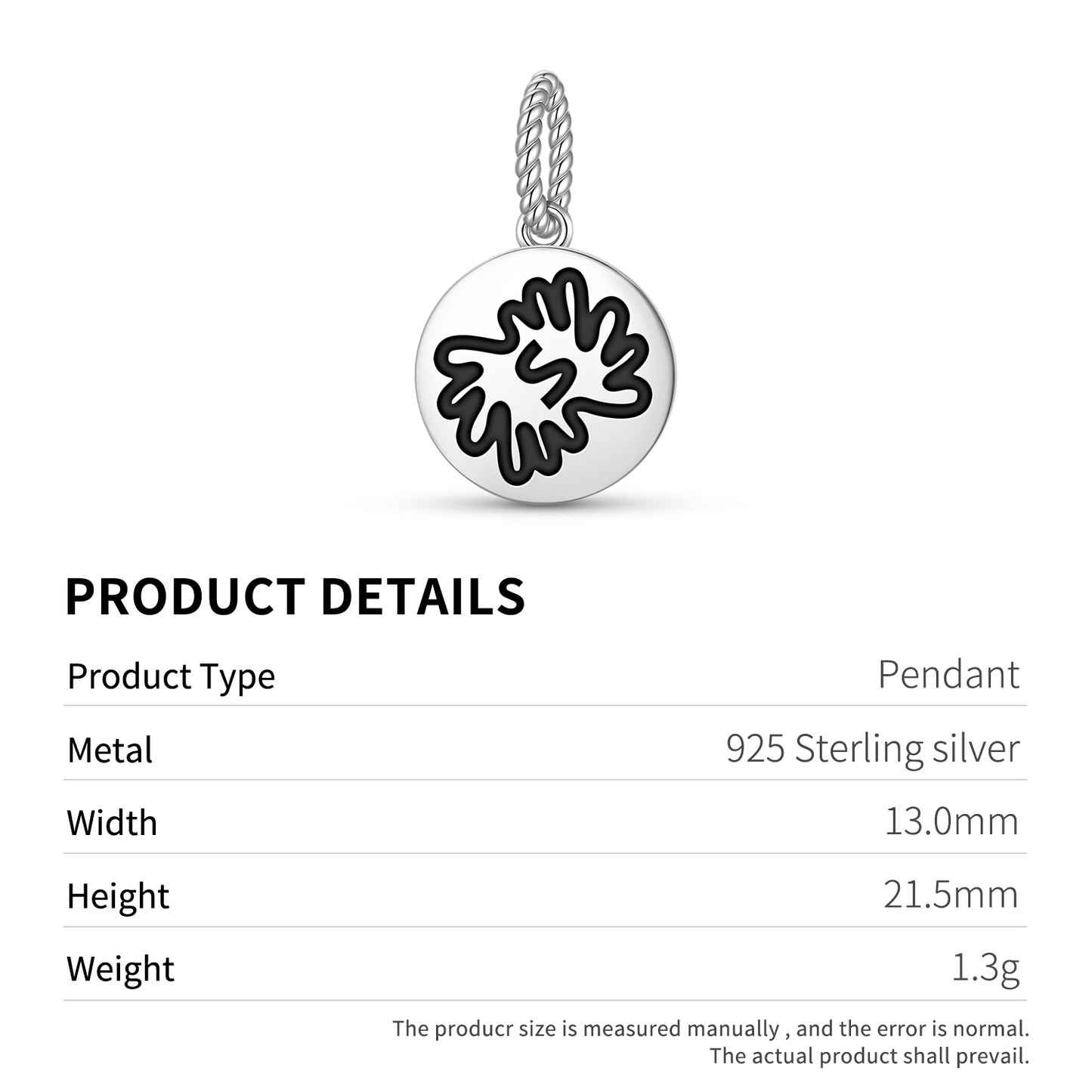 Bi Nka Bi Adinkra Symbols Pendant Dangle Charm