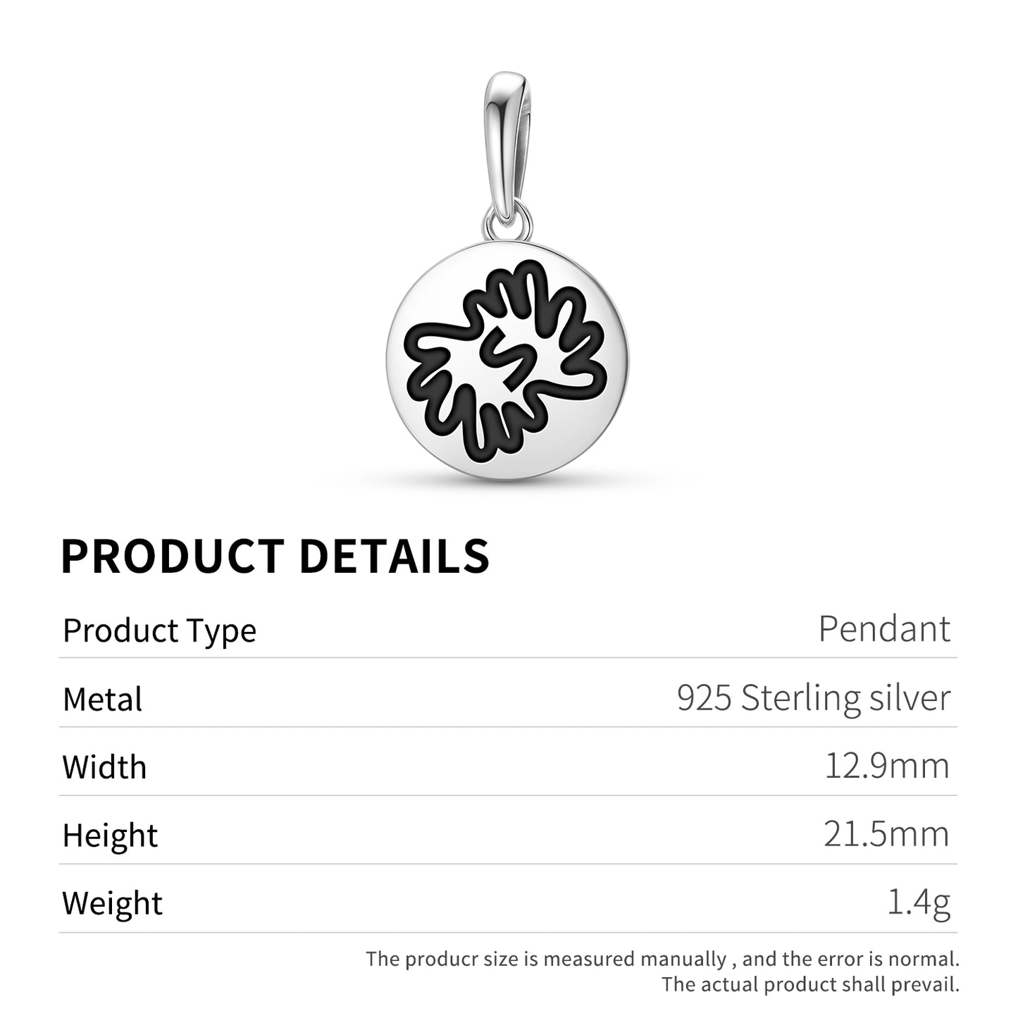 Bi Nka Bi Adinkra Symbols Pendant Dangle Charm