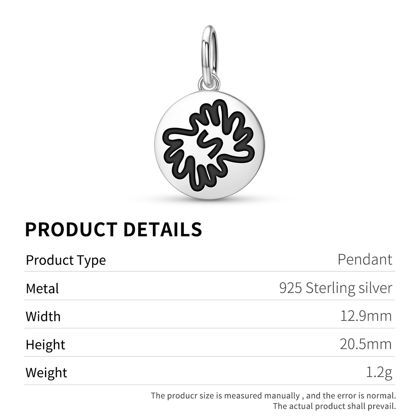 Bi Nka Bi Adinkra Symbols Pendant Dangle Charm