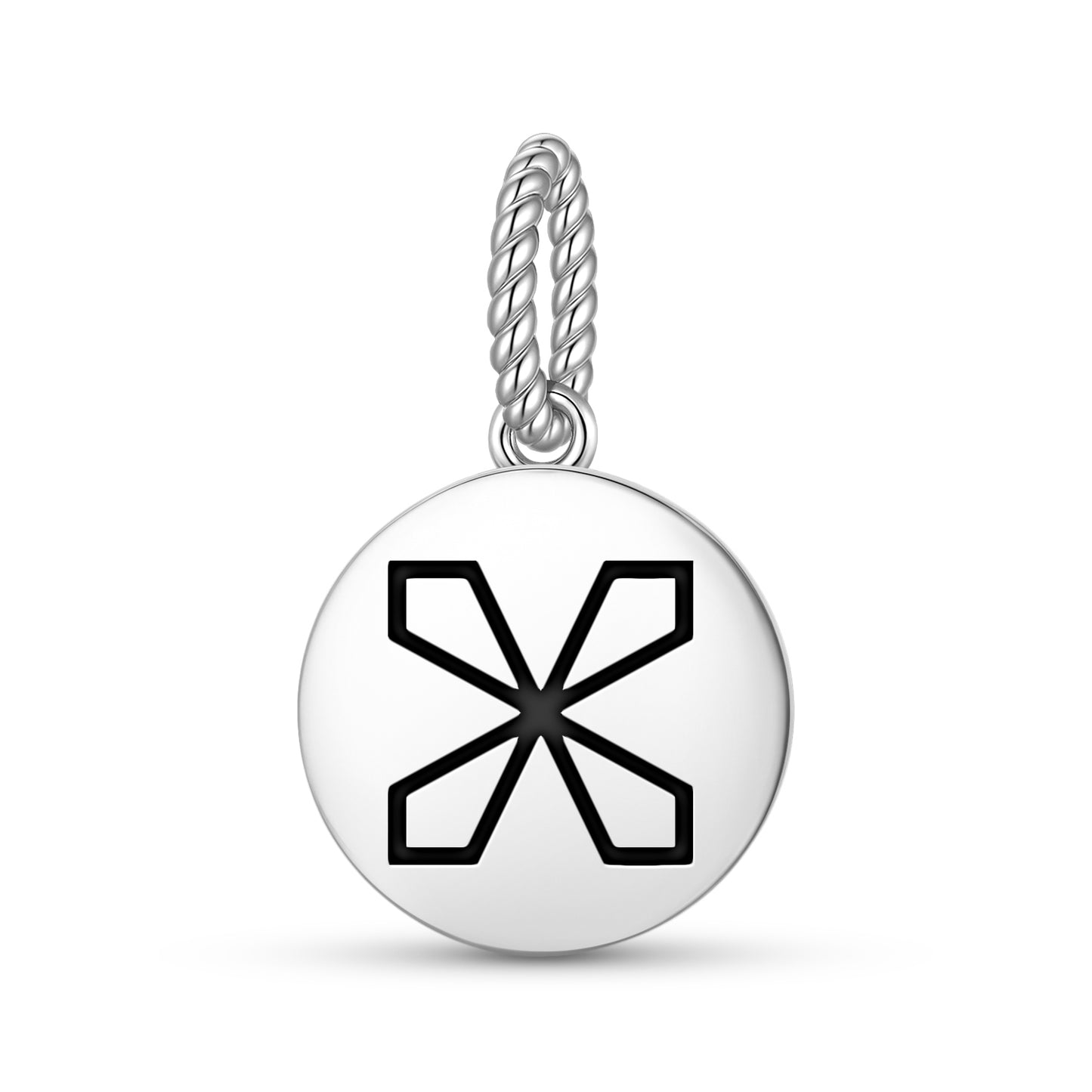 Boafo Ye Na Adinkra Symbols Pendant Dangle Charm