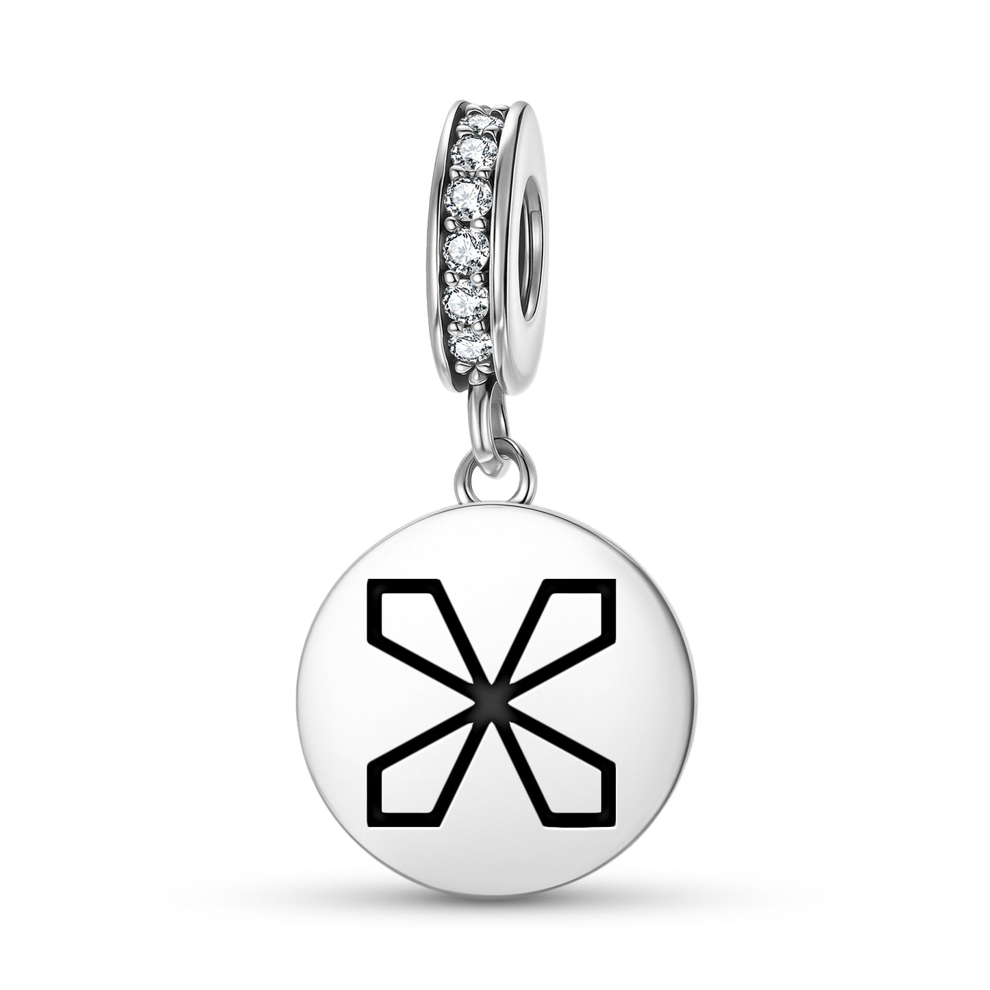 Boafo Ye Na Adinkra Symbols Pendant Dangle Charm