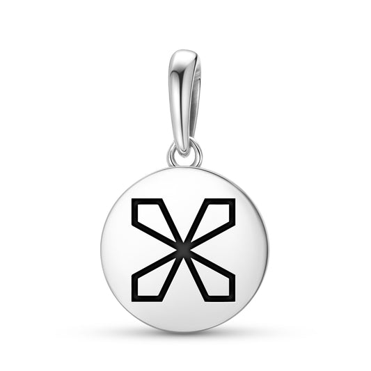 Boafo Ye Na Adinkra Symbols Pendant Dangle Charm