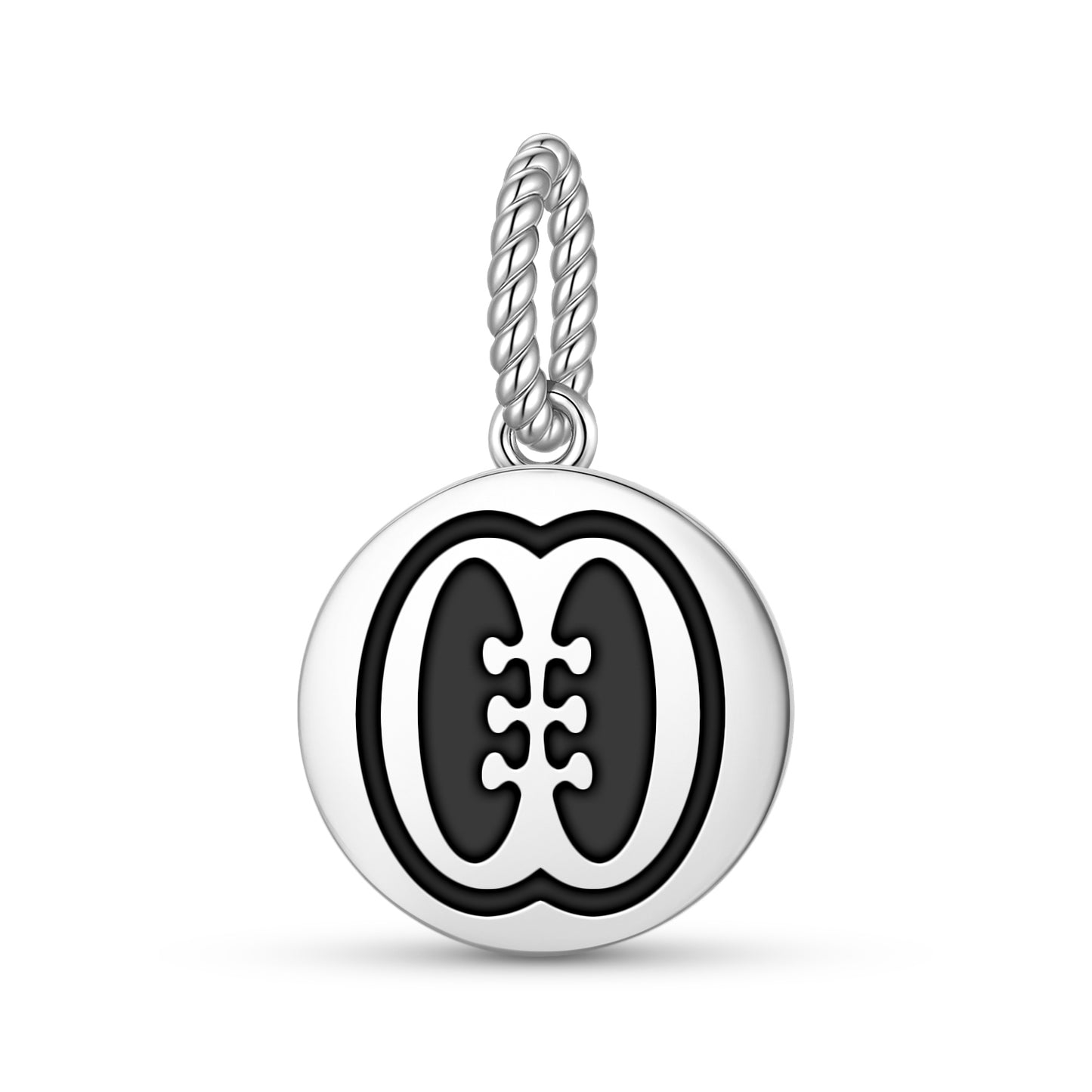 Ese ne Tekrema Adinkra Symbols Pendant Dangle Charm