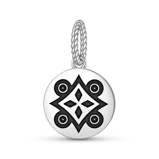 Esono Anantam Adinkra Symbols Pendant Dangle Charm