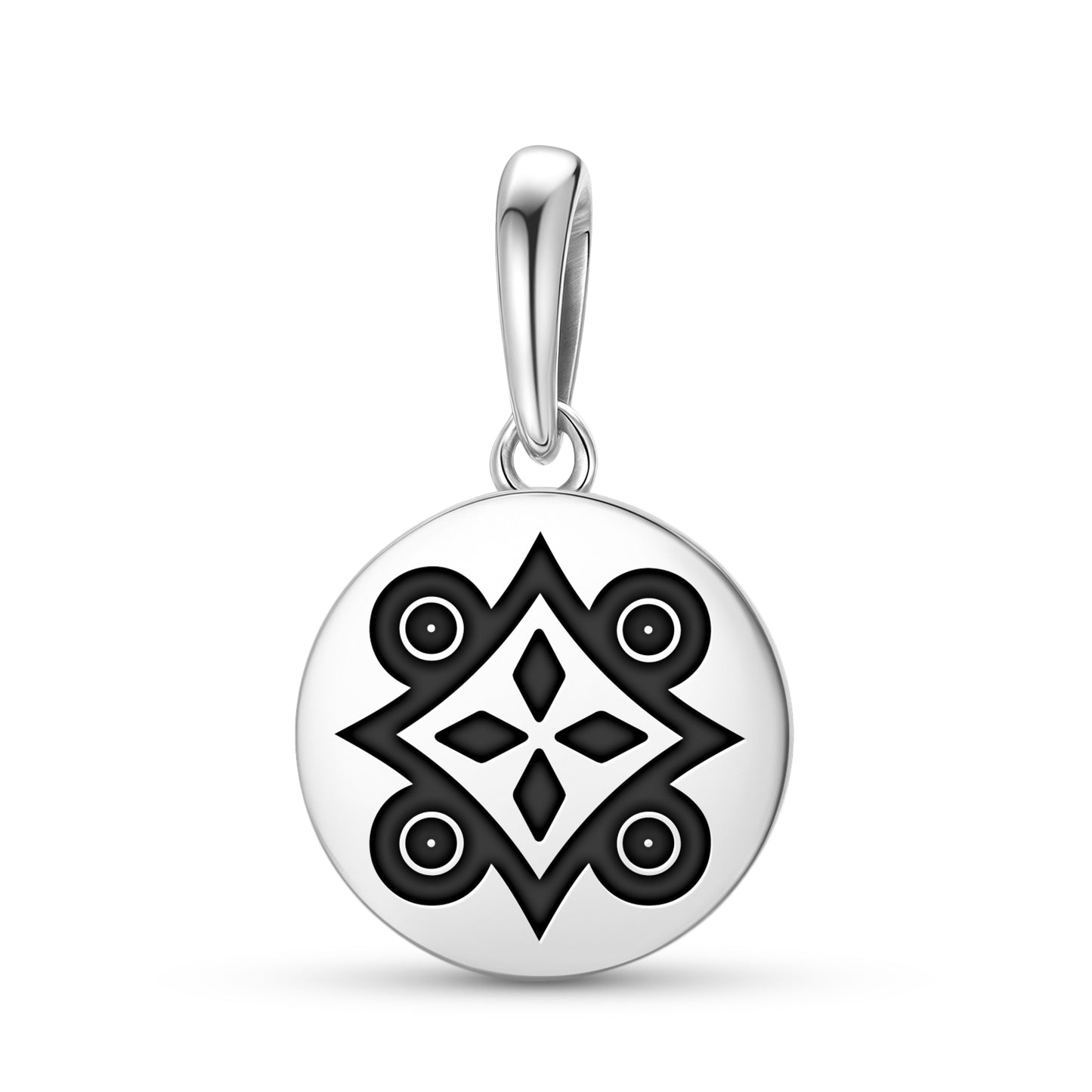 Esono Anantam Adinkra Symbols Pendant Dangle Charm