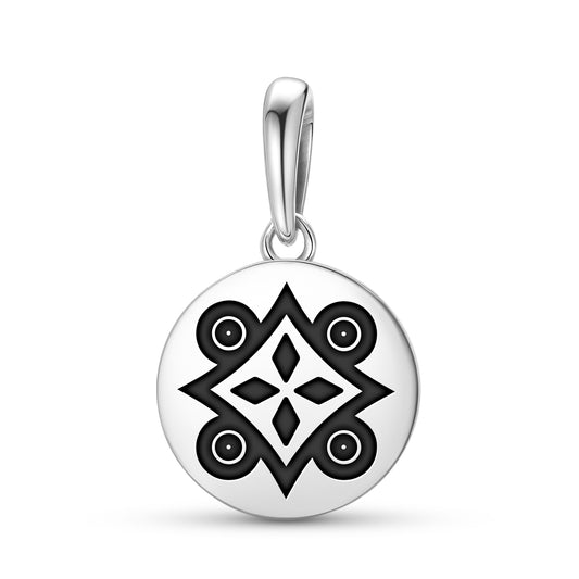 Esono Anantam Adinkra Symbols Pendant Dangle Charm