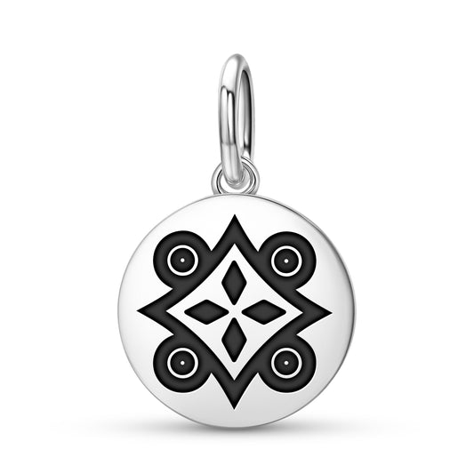 Esono Anantam Adinkra Symbols Pendant Dangle Charm