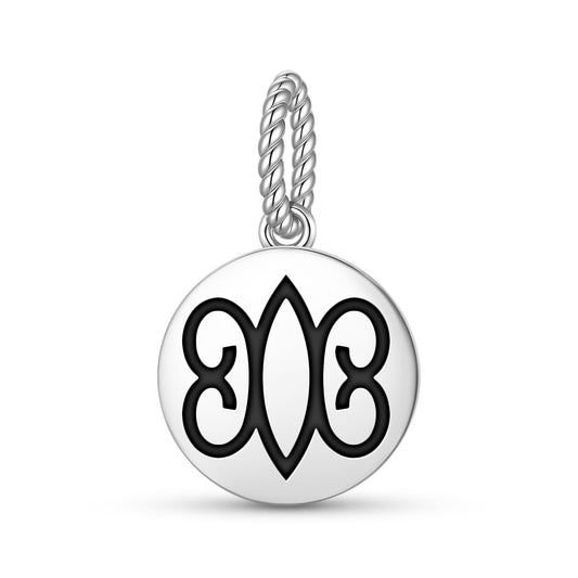 Hye Wonhye Adinkra Symbols Pendant Dangle Charm