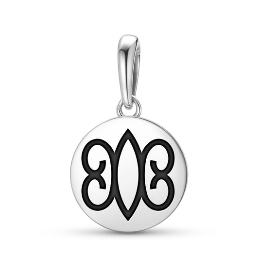 Hye Wonhye Adinkra Symbols Pendant Dangle Charm