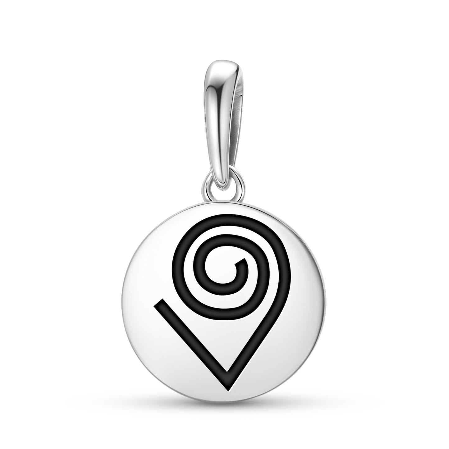 Kokuromotie Adinkra Symbols Pendant Dangle Charm