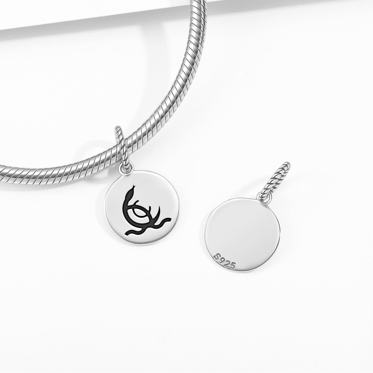 Bokrug Lovecraft Symbols Pendant Dangle Charm