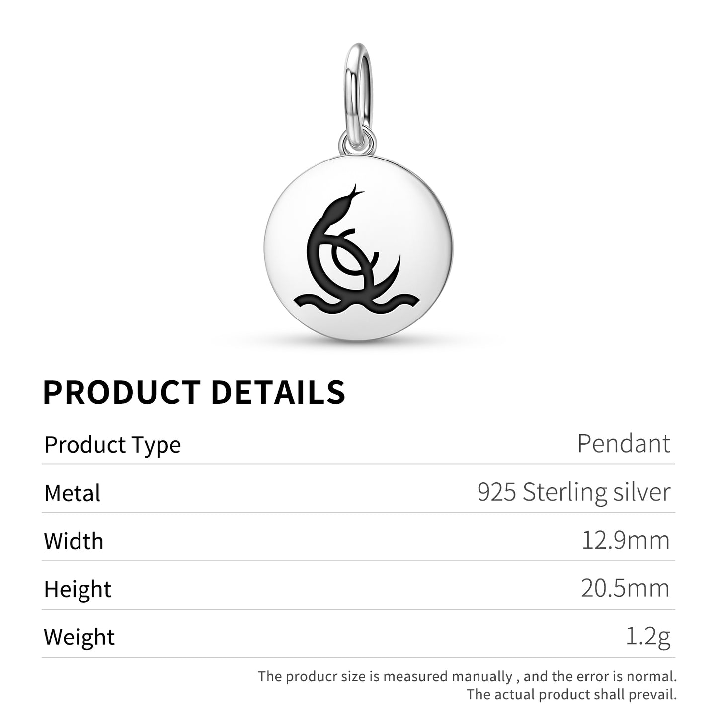 Bokrug Lovecraft Symbols Pendant Dangle Charm