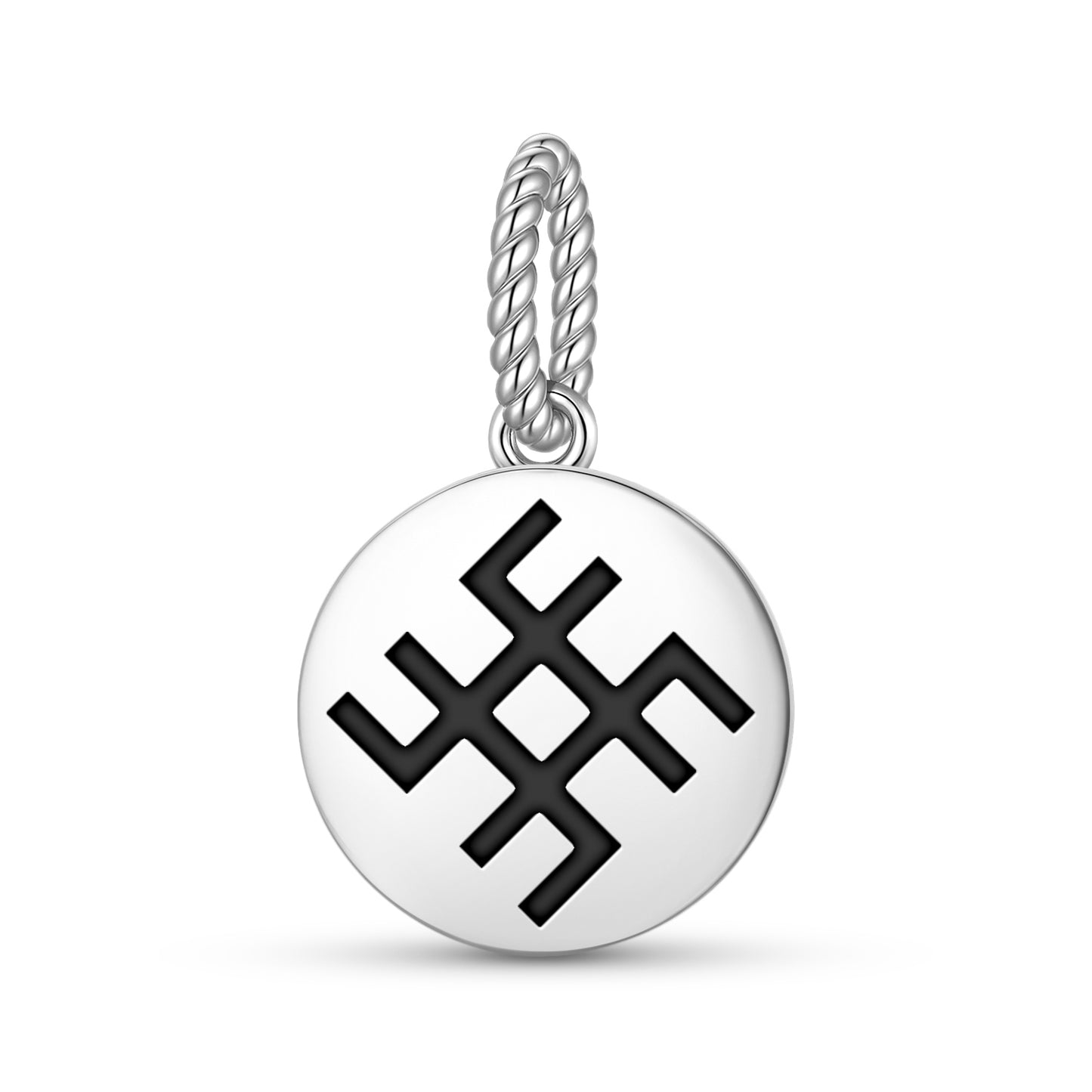 Svarog Slavic Symbols Pendant Dangle Charm