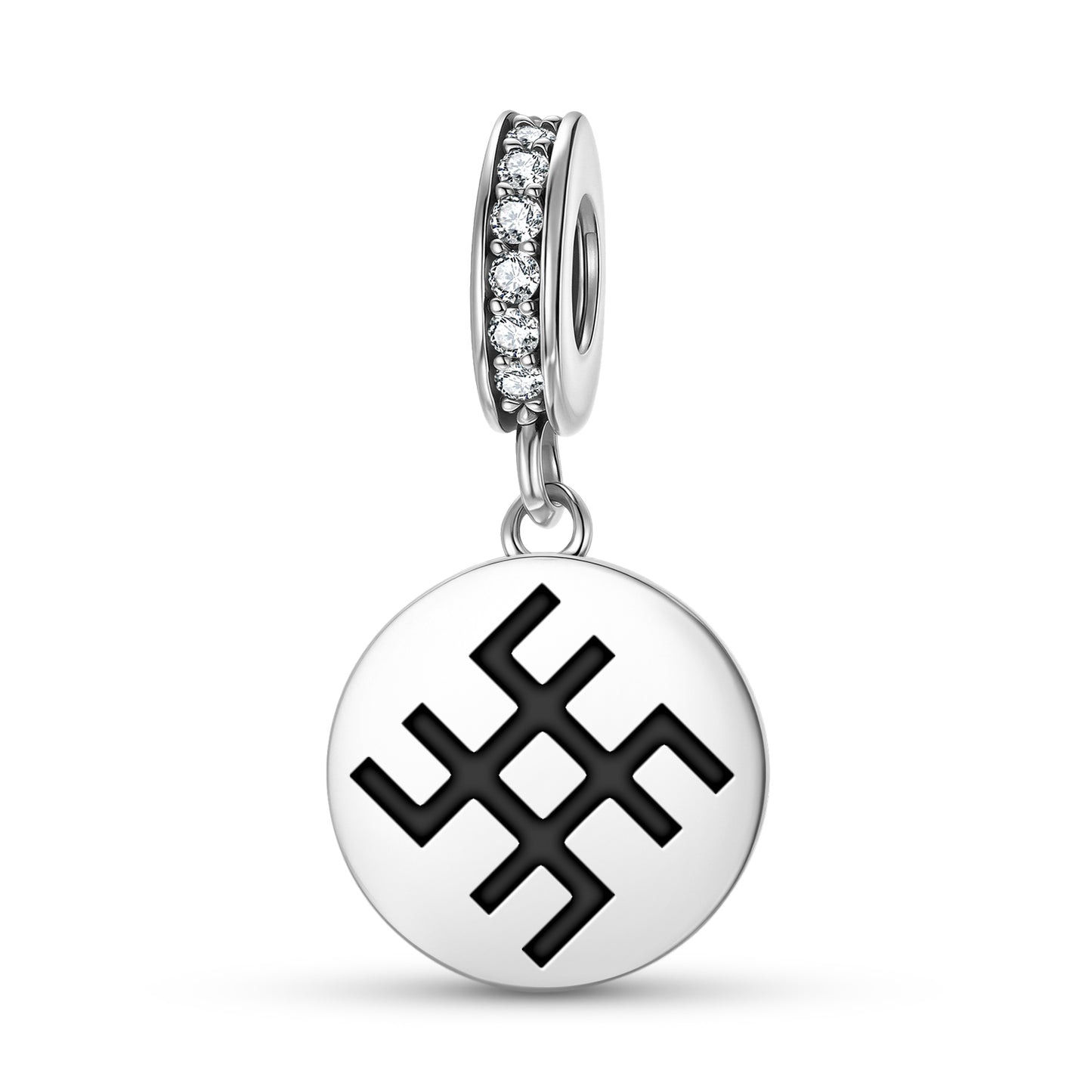 Svarog Slavic Symbols Pendant Dangle Charm