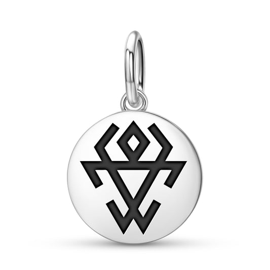 Chernobog Slavic Symbols Pendant Dangle Charm