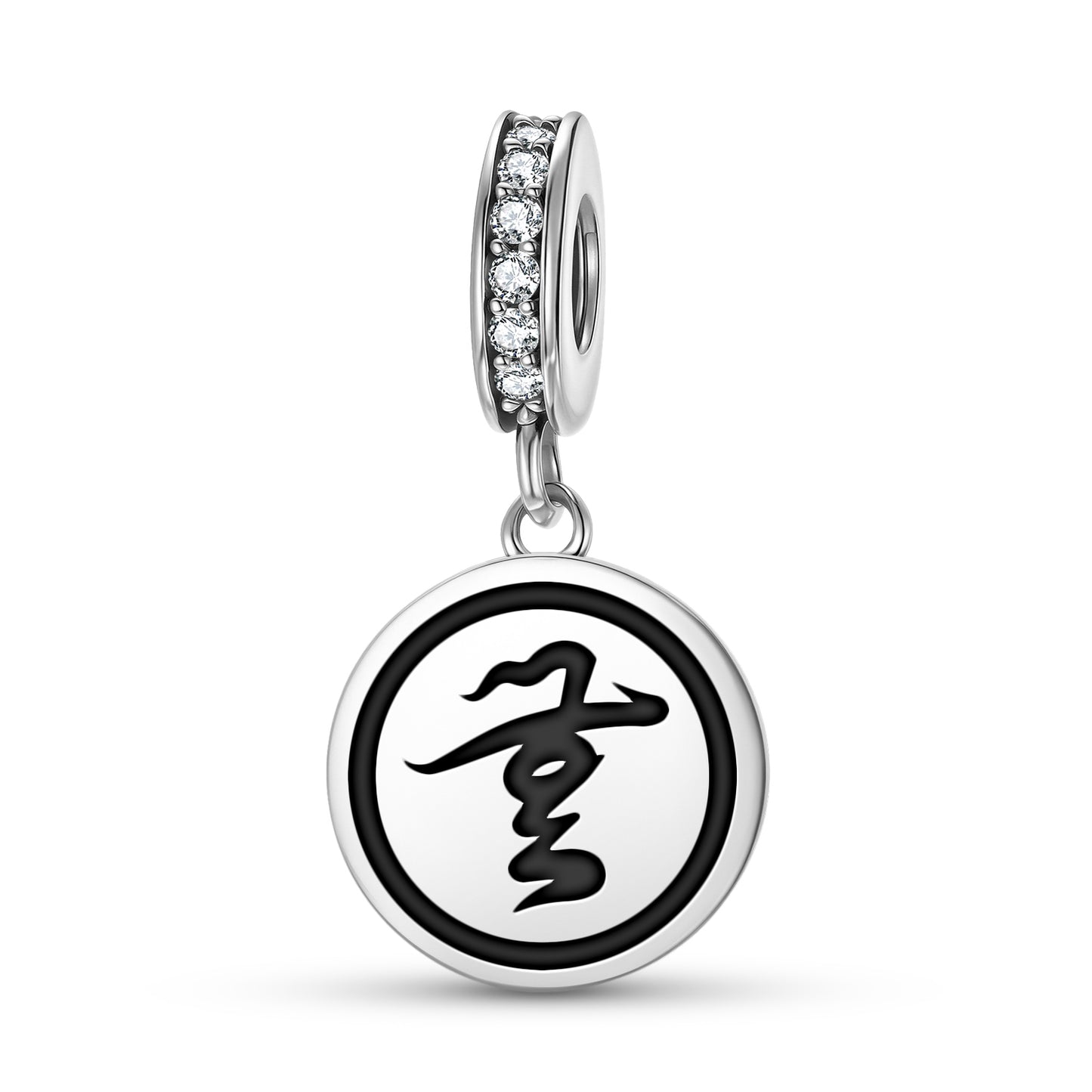 Oda Nobunaga Japanese Symbols Pendant Dangle Charm