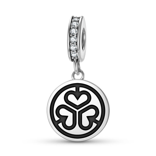 Tokugawa Pass Japanese Symbols Pendant Dangle Charm