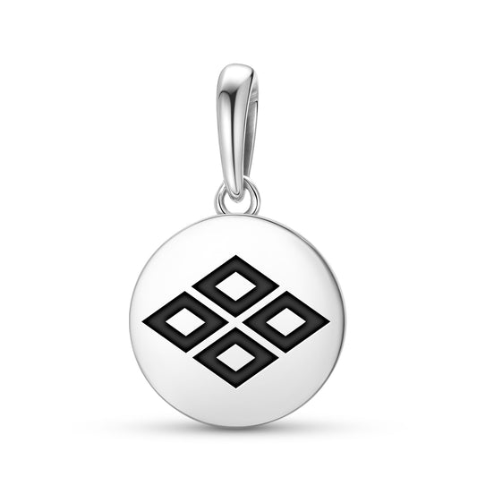 Takeda Ryo Japanese Symbols Pendant Dangle Charm