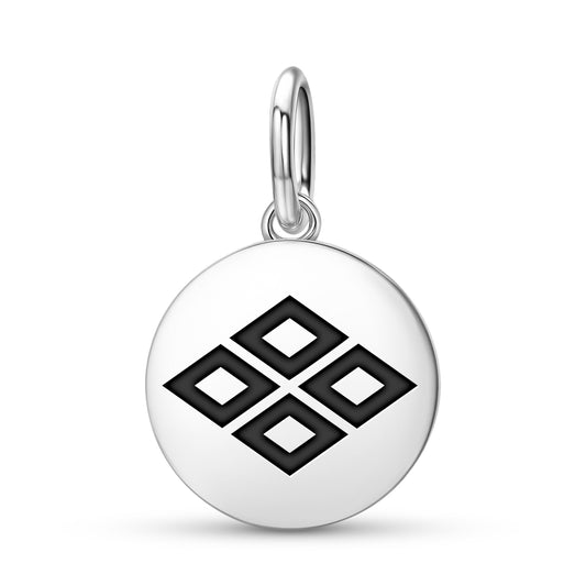 Takeda Ryo Japanese Symbols Pendant Dangle Charm