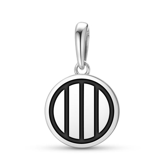 Date Masamune Japanese Symbols Pendant Dangle Charm