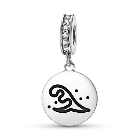Saito Michimon Japanese Symbols Pendant Dangle Charm