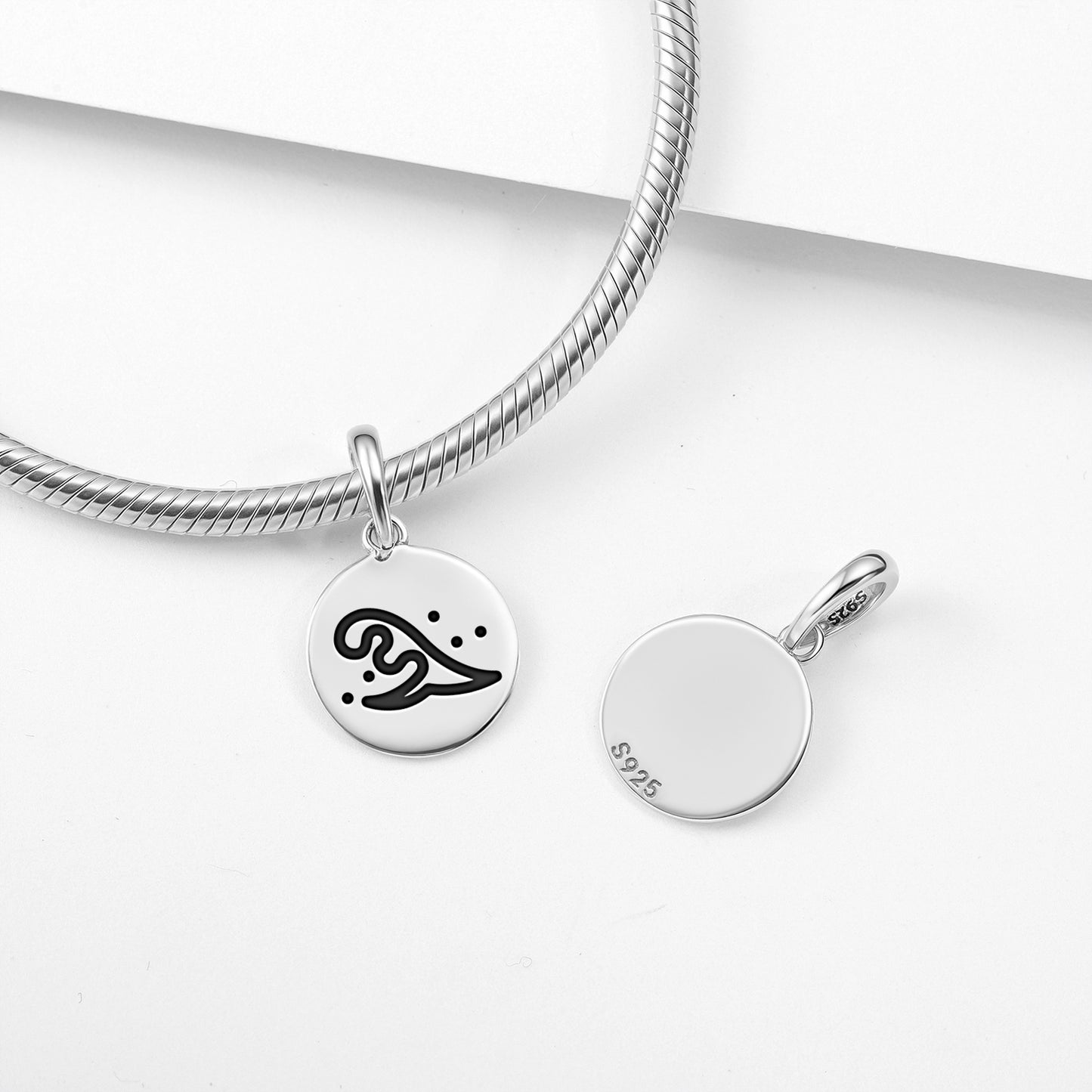 Saito Michimon Japanese Symbols Pendant Dangle Charm