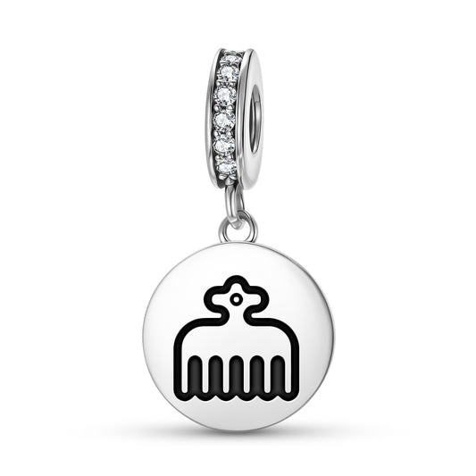 Akagawa Imagawa Japanese Symbols Pendant Dangle Charm