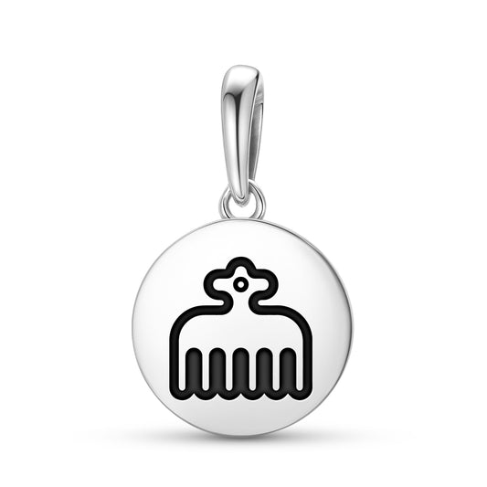 Akagawa Imagawa Japanese Symbols Pendant Dangle Charm
