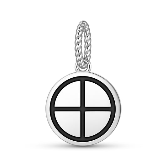 Shimazu Yoshihiro Japanese Symbols Pendant Dangle Charm