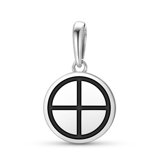 Shimazu Yoshihiro Japanese Symbols Pendant Dangle Charm