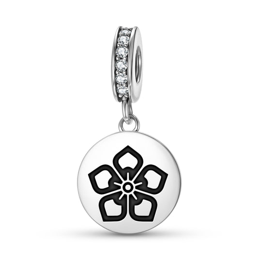 Akechi Mitsuhide Japanese Symbols Pendant Dangle Charm