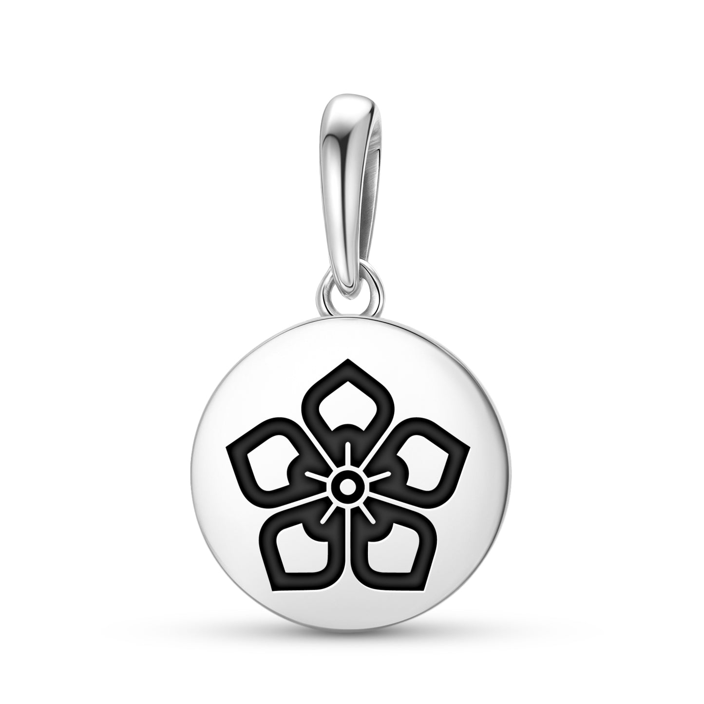 Akechi Mitsuhide Japanese Symbols Pendant Dangle Charm